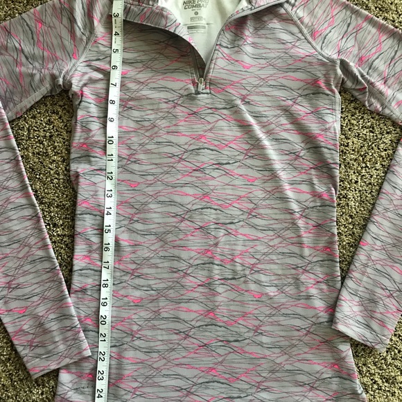 Nike Pro Combat DRI-FIT Fitted 1/4 Zip - Picture 5 of 5